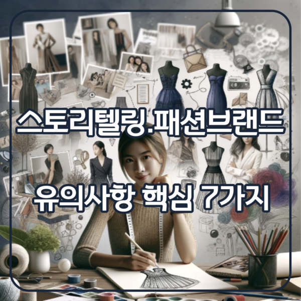 스토리텔링을 통한 패션 브랜드 아이덴티티 구축: 소비자 주의사항 핵심 7가지-001-24010101 1 스토리텔링