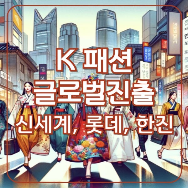 K패션의 글로벌 진출: 신세계, 롯데, 한진, 세일즈 네트워크 확장-096-24032201 1 K패션